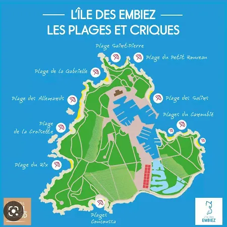 Bord De Mer Le Brusc 公寓 *